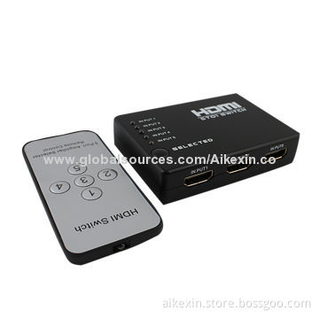5 Ports HDMI Switcher with Remote Control